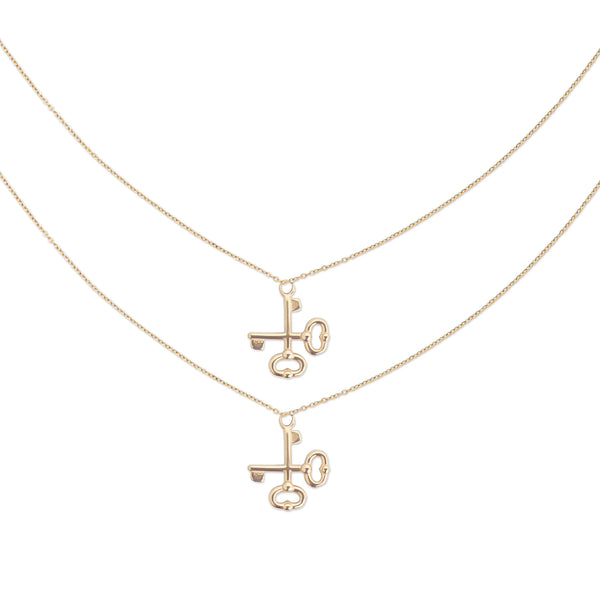 Leidse sleutels ketting bundel