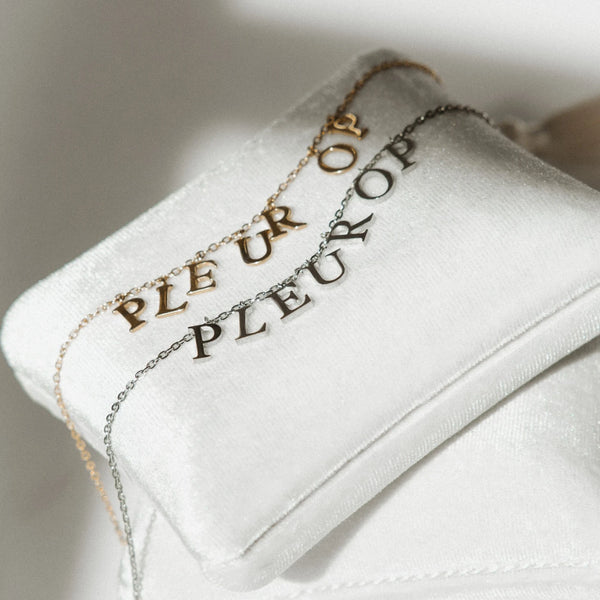 Pleur op ketting