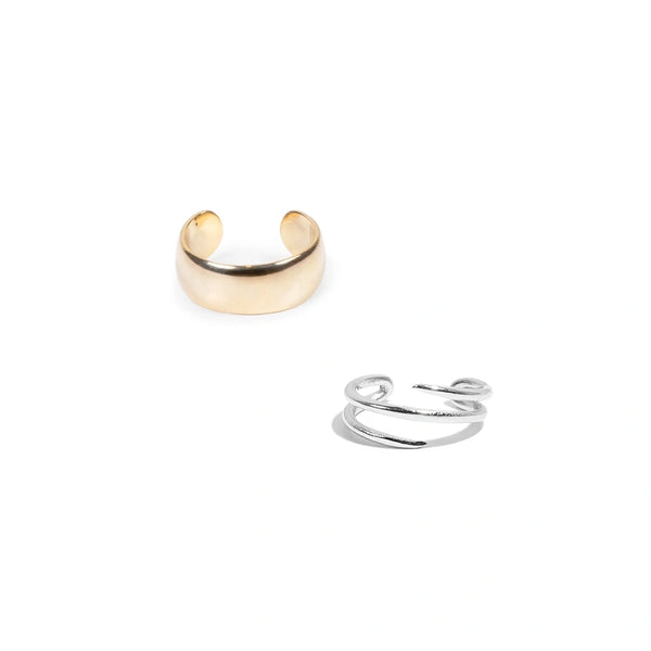 Earcuff basic + bold bundel