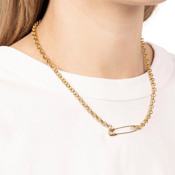 Veiligheidsspeld ketting