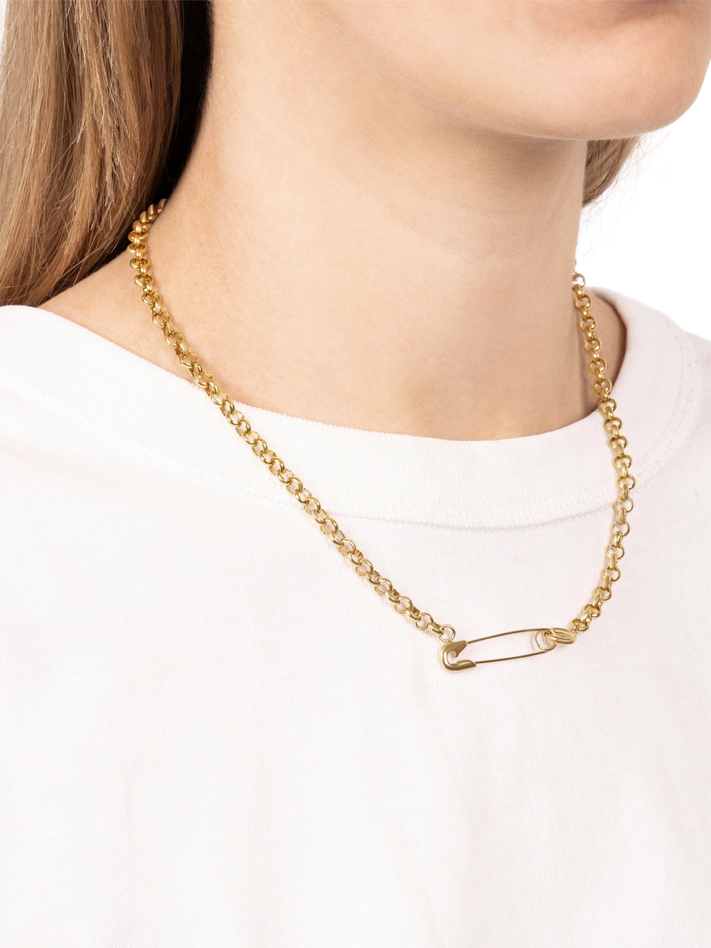 Veiligheidsspeld ketting