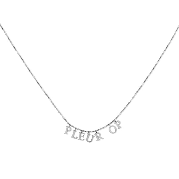 Pleur op ketting