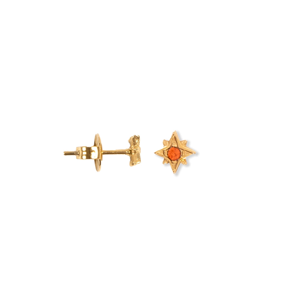 Star stud oranje