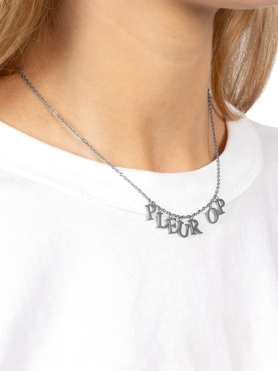 Pleur op ketting