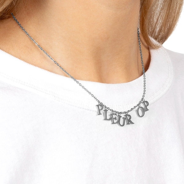 Pleur op ketting