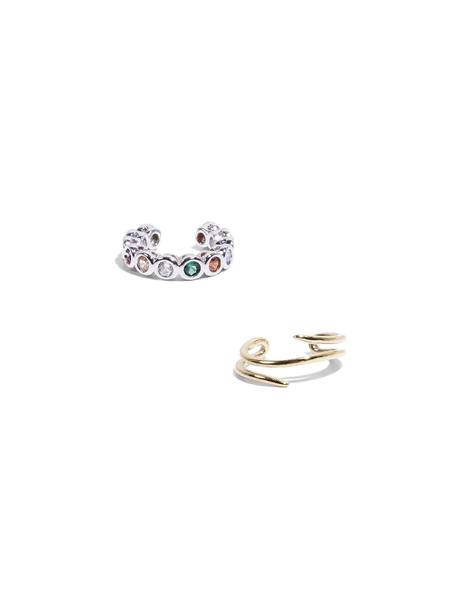 Earcuff basic + rainbow bundel