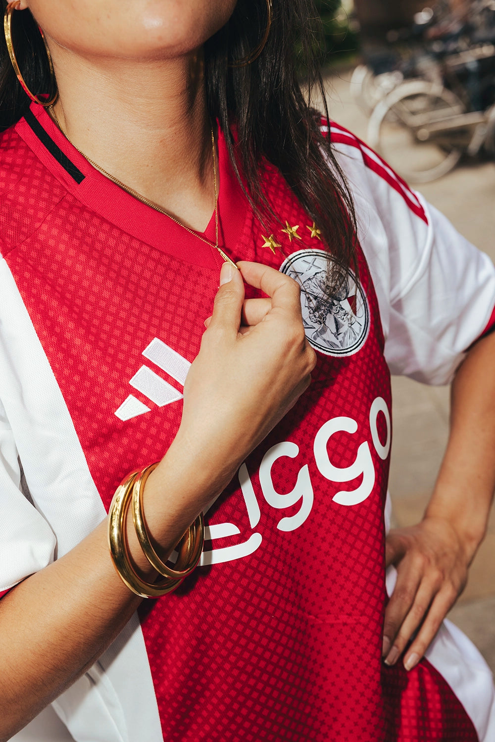 Gouden armband bold