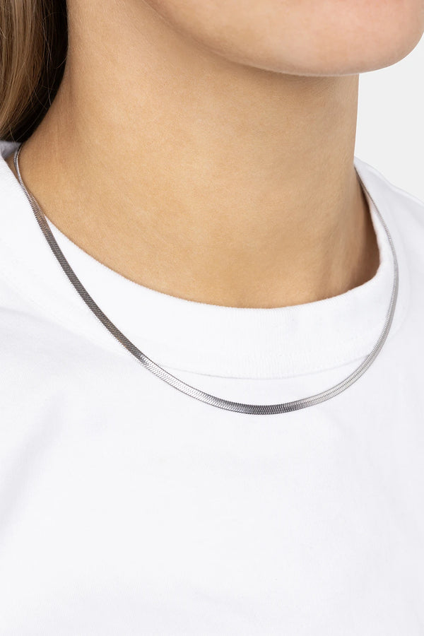 Platte schakelketting