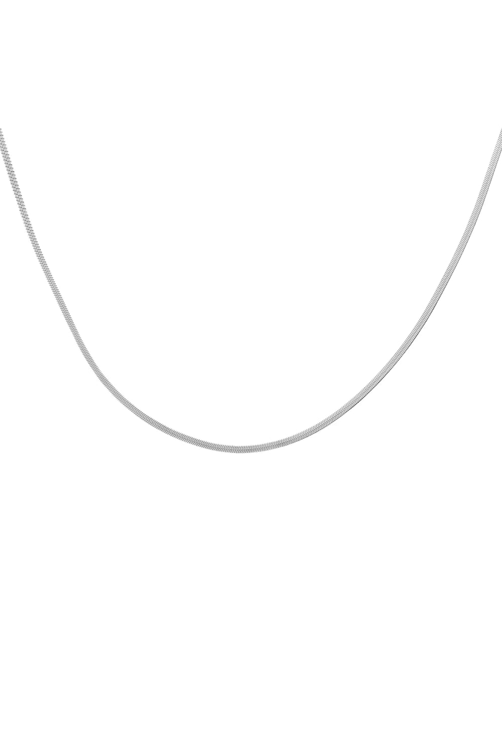 Platte schakelketting