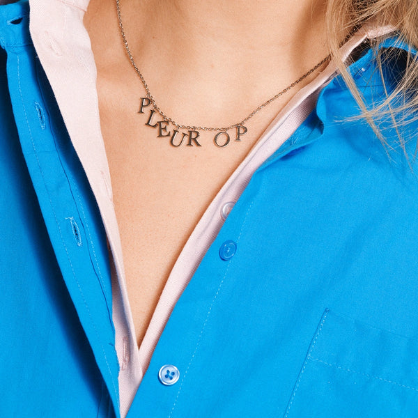 Pleur op ketting