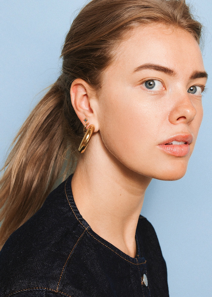 Star stud blauw