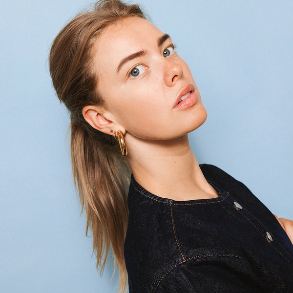 Star stud blauw