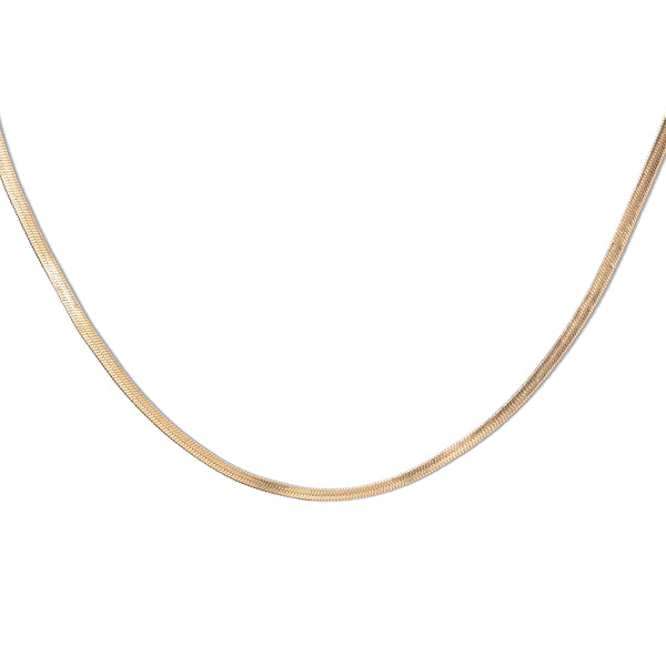 Platte schakelketting