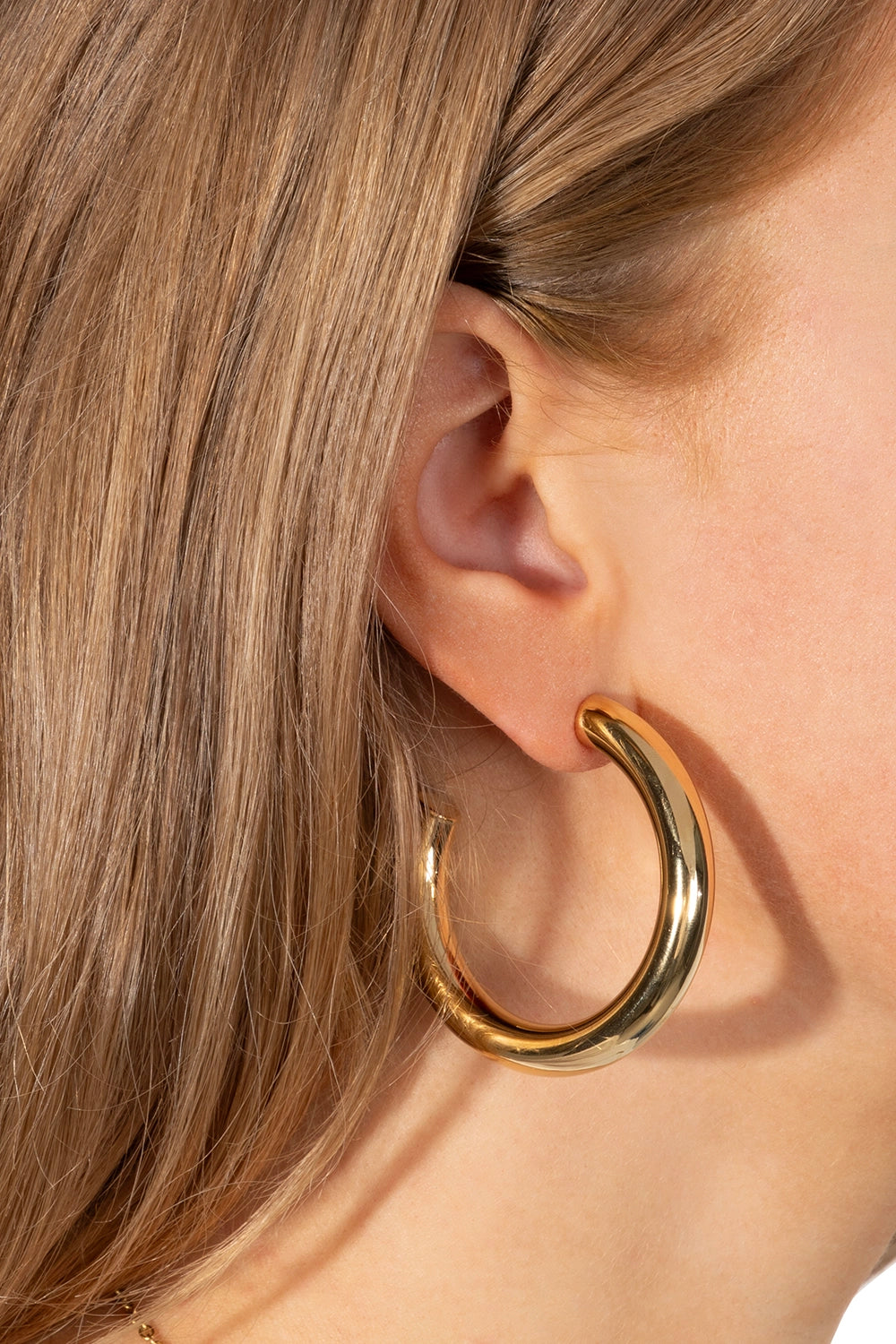 Open oorringen groot