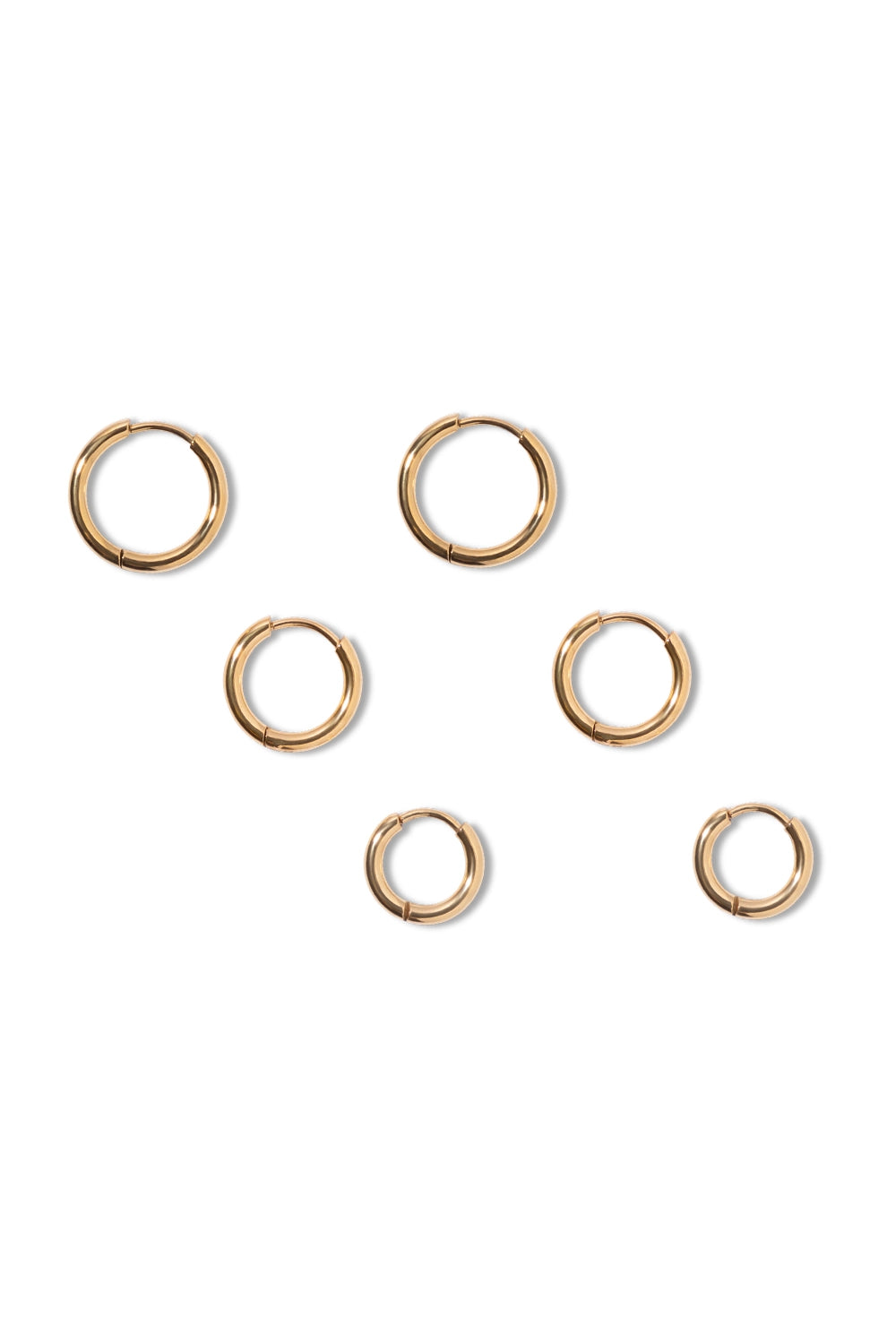 Basic oorringen set bundel