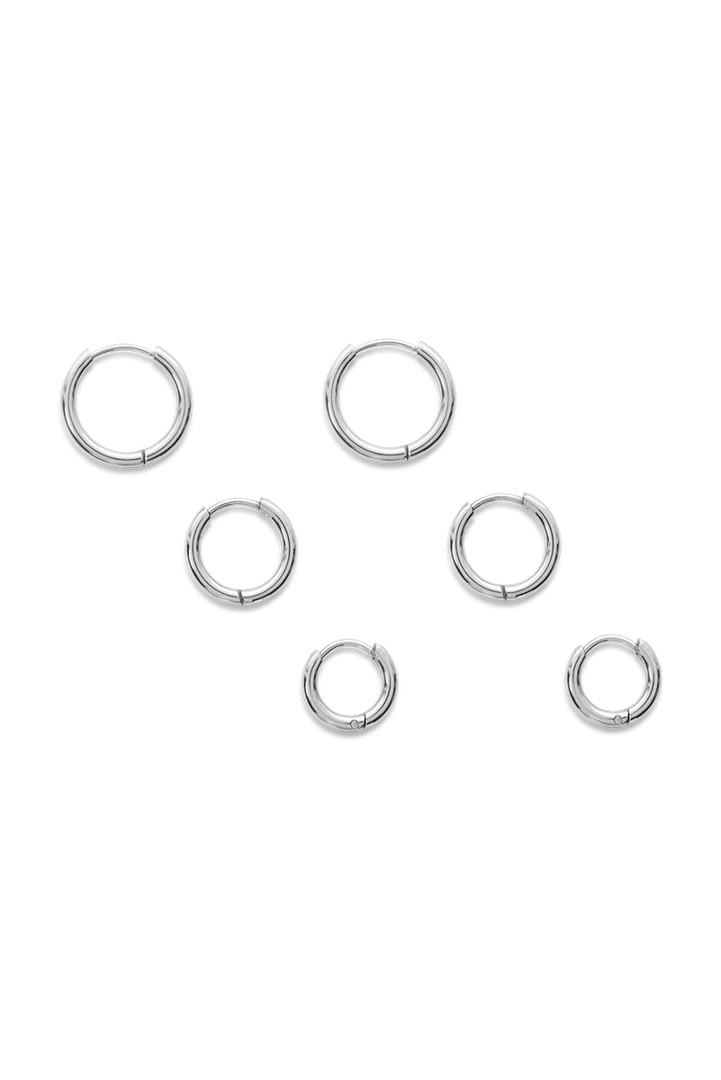 Basic oorringen set bundel