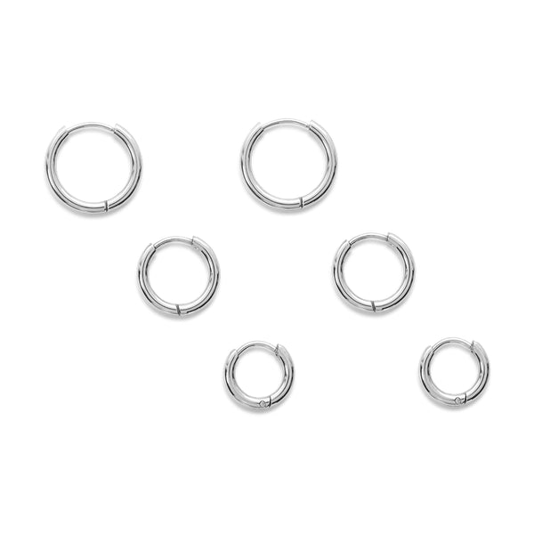 Basic oorringen set bundel