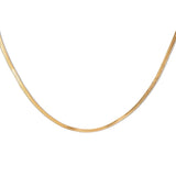 Platte schakelketting