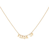 Pleur op ketting