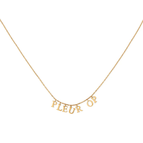 Pleur op ketting