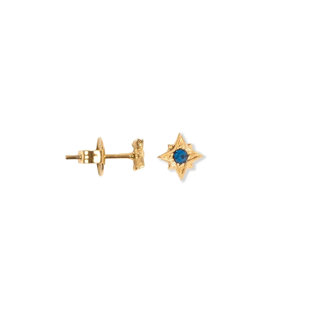 Star stud blauw solo