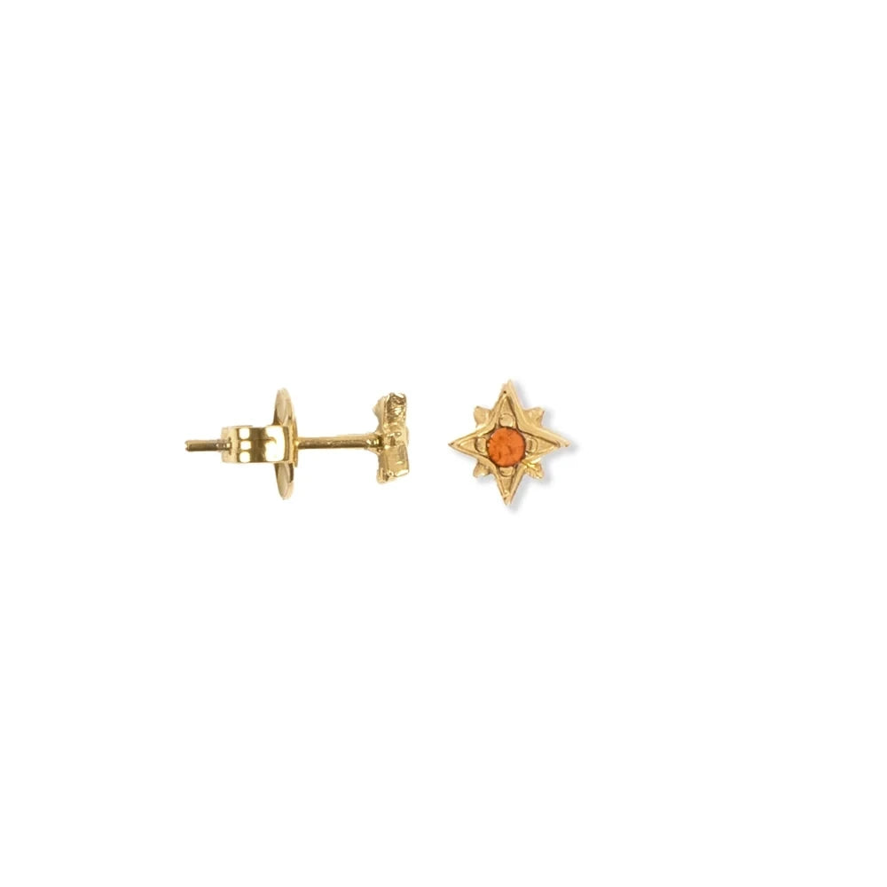 Star stud oranje solo