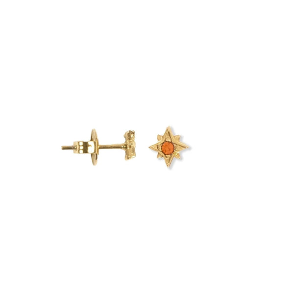 Star stud oranje solo